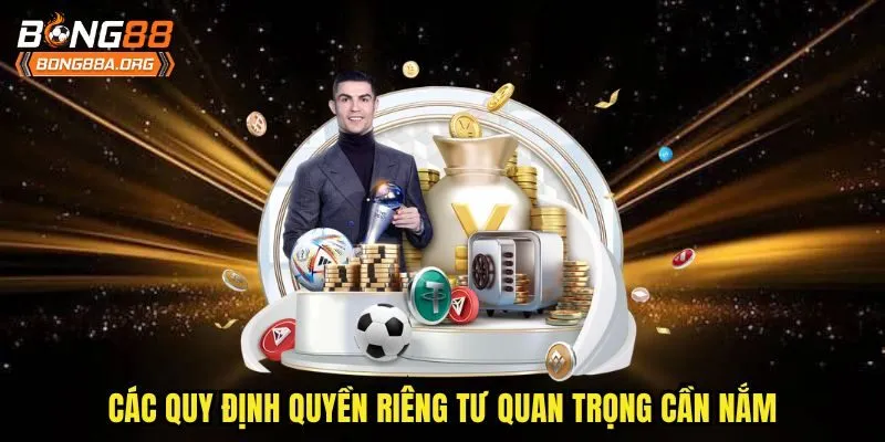 Các quy định quyền riêng tư quan trọng cần nắm